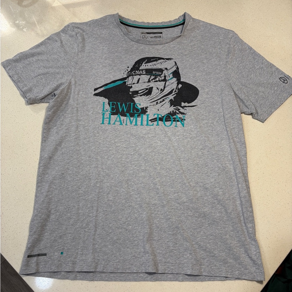 Lewis Hamilton Mercedes AMG Petronas Formula One team shirt